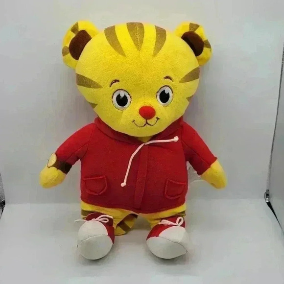 Daniel Tiger's Neighborhood Daniel Tiger Mini 12" Plush Red Yellow Talks Sings - Picture 1 of 16